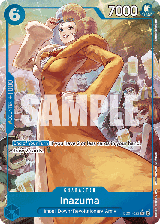Inazuma (Alternate Art) - Extra Booster: Memorial Collection - SR - EB01-022