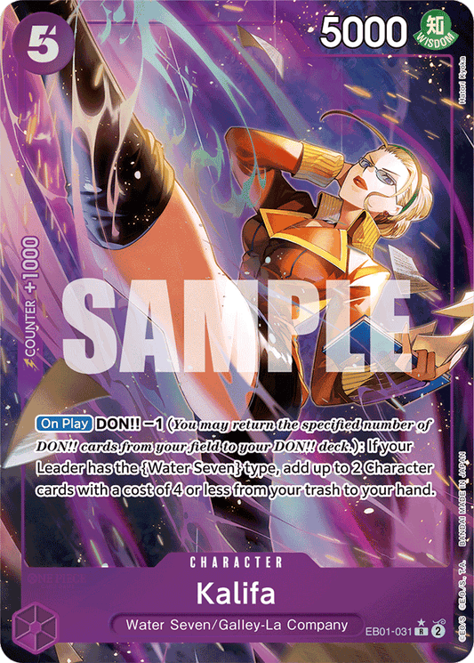 Kalifa (Alternate Art) - Extra Booster: Memorial Collection - R - EB01-031