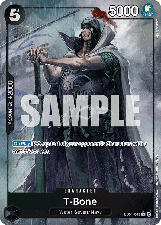 T-Bone (Alternate Art) - Extra Booster: Memorial Collection - R - EB01-049