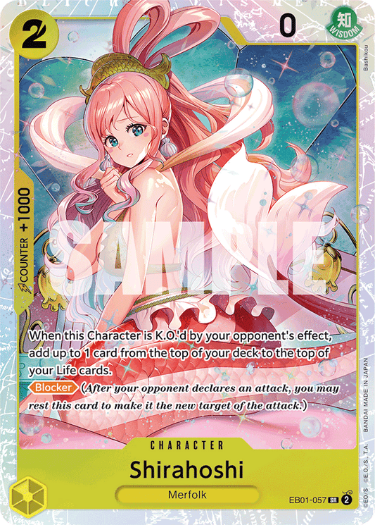 Shirahoshi - Extra Booster: Memorial Collection - SR - EB01-057