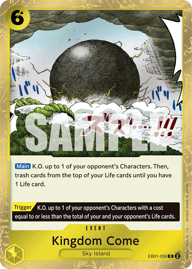 Kingdom Come - Extra Booster: Memorial Collection - R - EB01-059