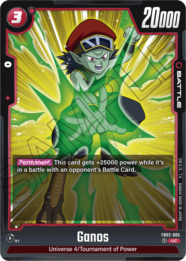 Ganos - Blazing Aura - Uncommon - FB02-005