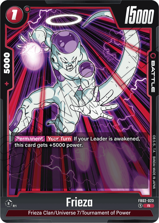 Frieza -  FB02-023 - Blazing Aura - Rare - FB02-023