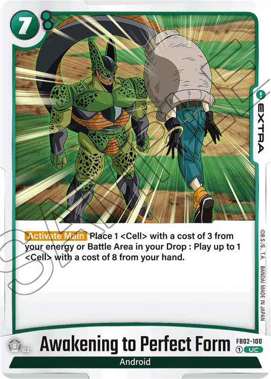 Awakening to Perfect Form - Blazing Aura - Uncommon - FB02-100