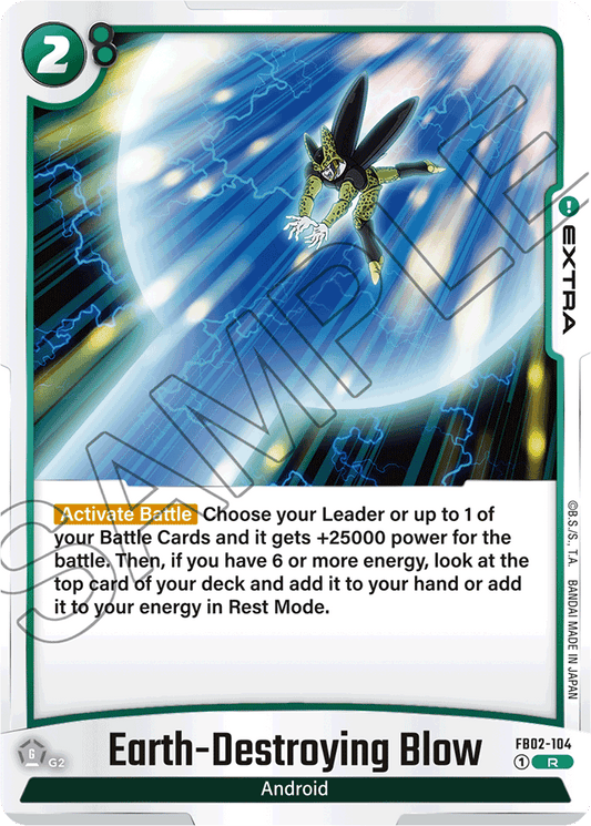 Earth-Destroying Blow - Blazing Aura - Rare - FB02-104