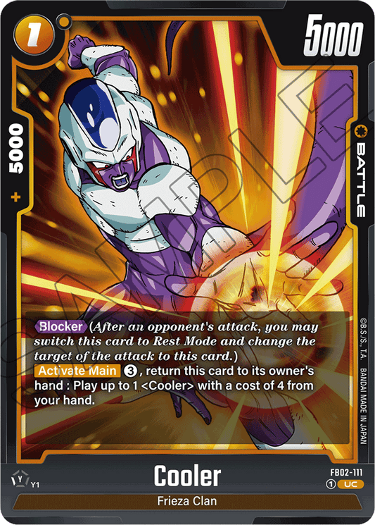 Cooler - Blazing Aura - Uncommon - FB02-111