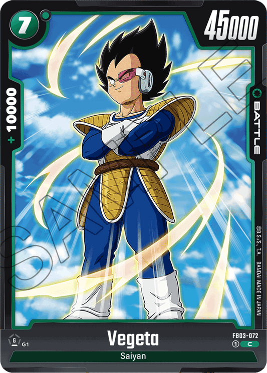 Vegeta - FB03-072 - Raging Roar - Common - FB03-072