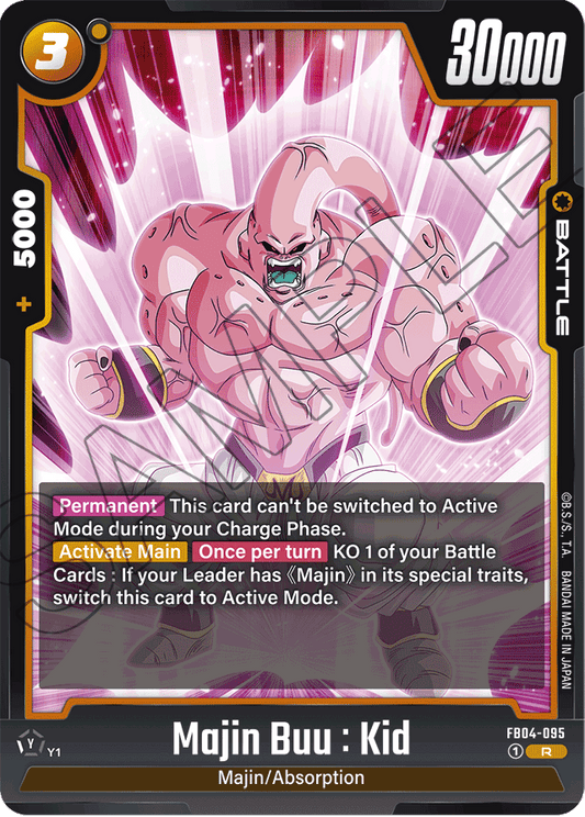 Majin Buu : Kid - FB04-095 - Ultra Limit - Rare - FB04-095