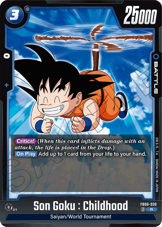Son Goku : Childhood - Rivals Clash - Rare - FB06-030