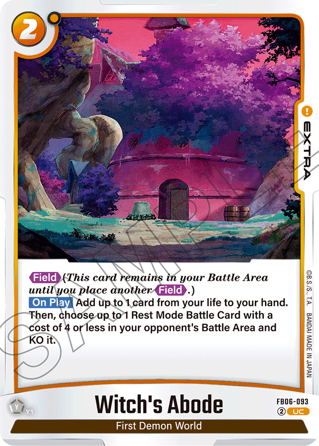 Witch's Abode - Rivals Clash - Uncommon - FB06-093