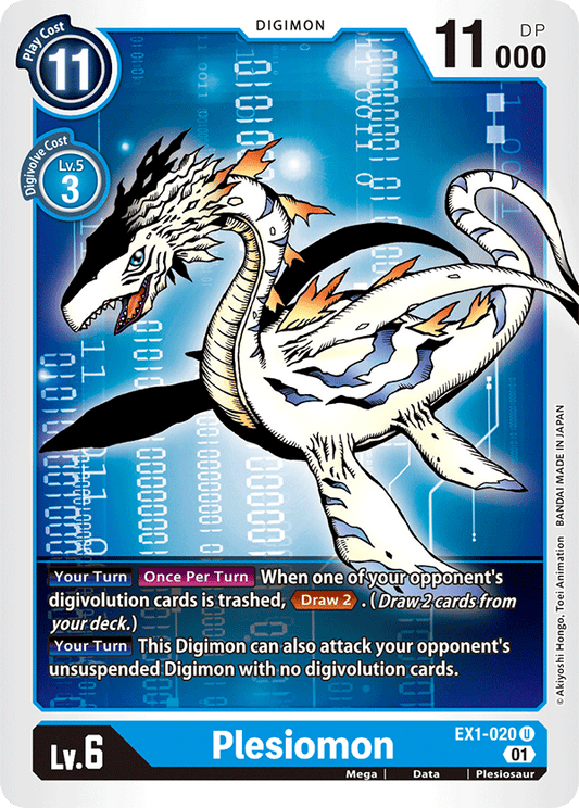 Plesiomon - Classic Collection - Uncommon - EX1-020 U