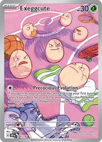 Exeggcute - 192/191 - SV08: Surging Sparks - Illustration Rare - 192/191