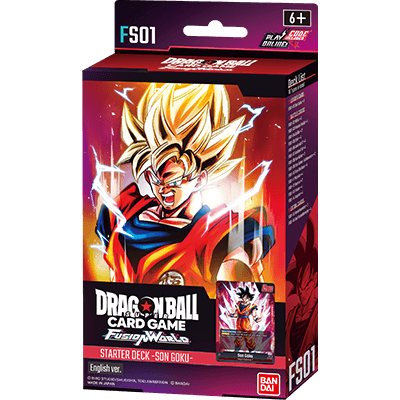 Dragon Ball Card Game Fusion World STARTER DECK -SON GOKU- [FS01]