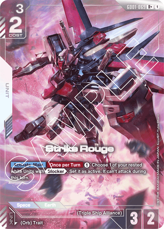 Strike Rouge (R+) - Newtype Rising - R+ - GD01-069