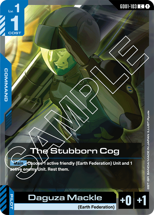 The Stubborn Cog - Newtype Rising - Common - GD01-103