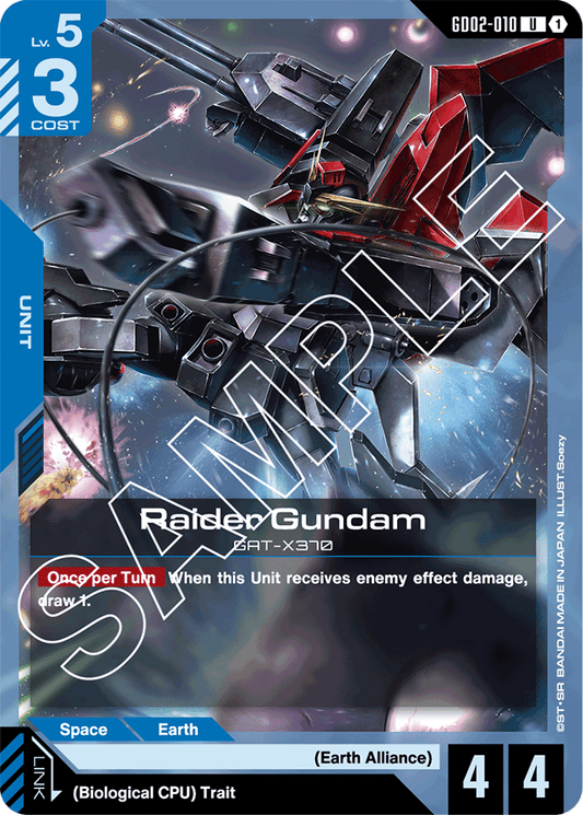 Raider Gundam - Dual Impact - Uncommon - GD02-010
