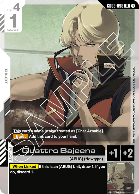 Quattro Bajeena - Dual Impact - Uncommon - GD02-098