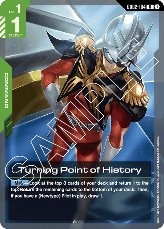 Turning Point of History - Dual Impact - Uncommon - GD02-104