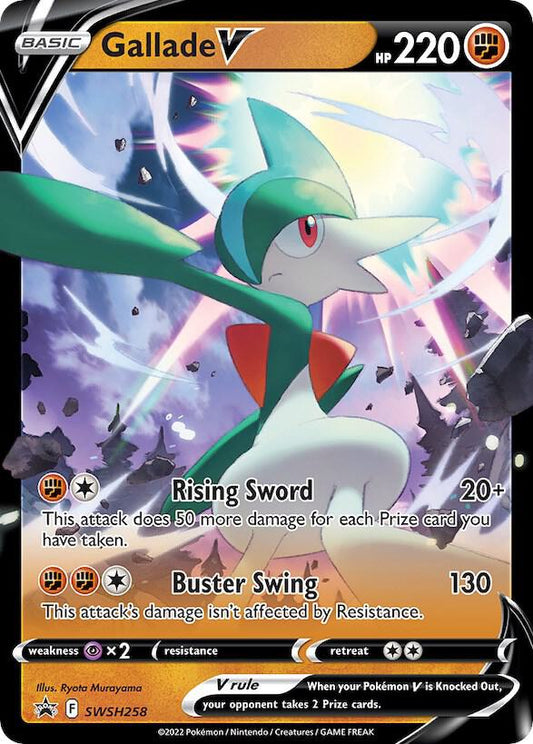 Gallade V - SWSH258 - SWSH: Sword & Shield Promo Cards - Promo - SWSH258