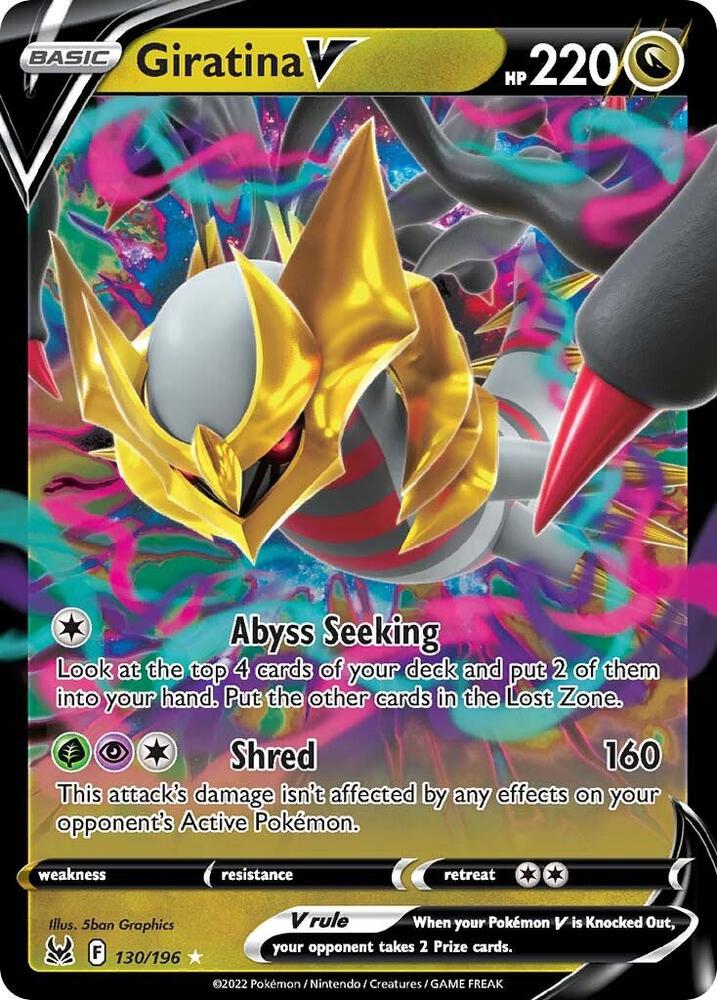 Giratina V - SWSH11: Lost Origin - Ultra Rare - 130/196