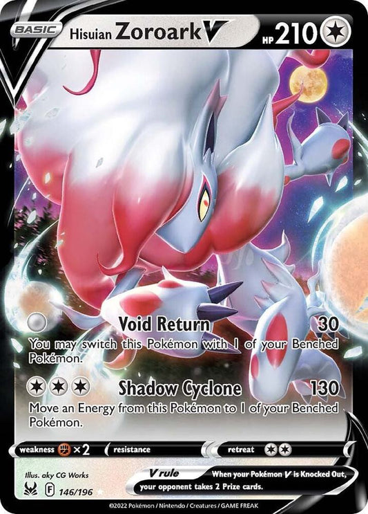 Hisuian Zoroark V - SWSH11: Lost Origin - Ultra Rare - 146/196