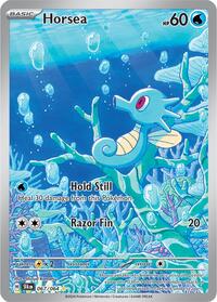 Horsea - 067/064 - SV: Shrouded Fable - Illustration Rare - 067/064