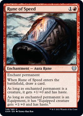 Rune of Speed - Kaldheim - U - 148