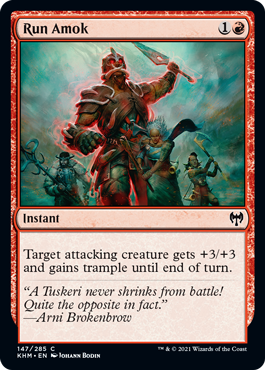 Run Amok - Kaldheim - C - 147