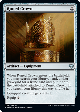 Runed Crown - Kaldheim - U - 245