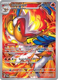 Infernape - 173/167 - SV06: Twilight Masquerade - Illustration Rare - 173/167