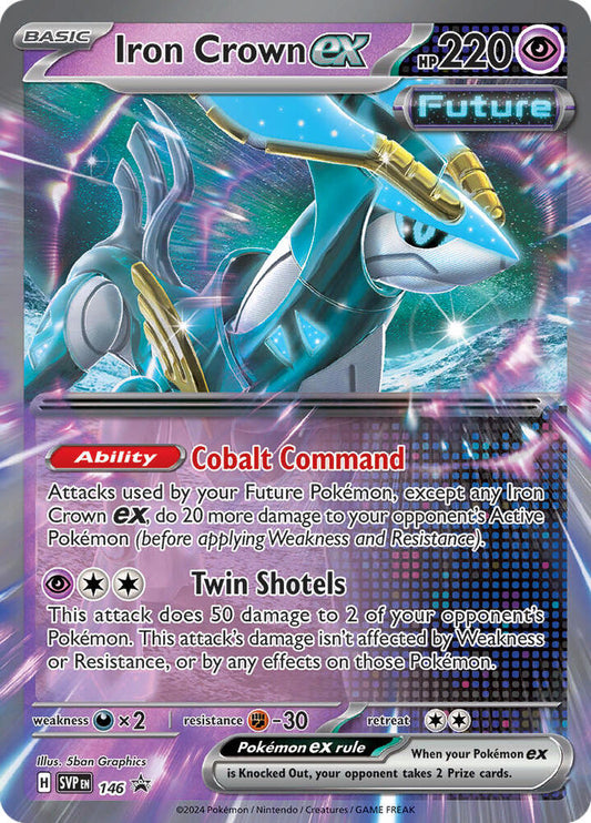 Iron Crown ex - 146 - SV: Scarlet & Violet Promo Cards - Promo - 146