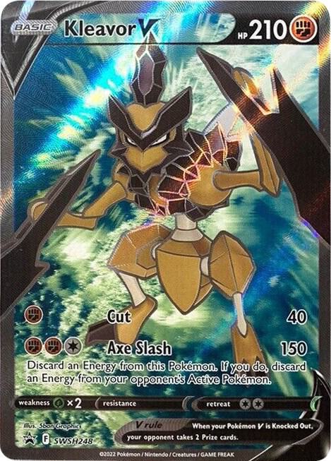 Kleavor V (Full Art) - SWSH248 - SWSH: Sword & Shield Promo Cards - Promo - SWSH248