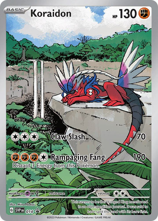 Koraidon - 014 - SV: Scarlet & Violet Promo Cards - Promo - 14