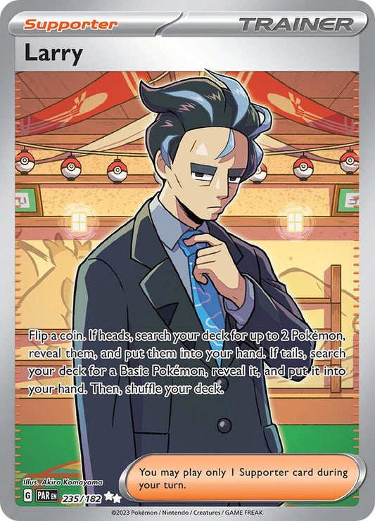 Larry - 235/182 - SV04: Paradox Rift - Ultra Rare - 235/182
