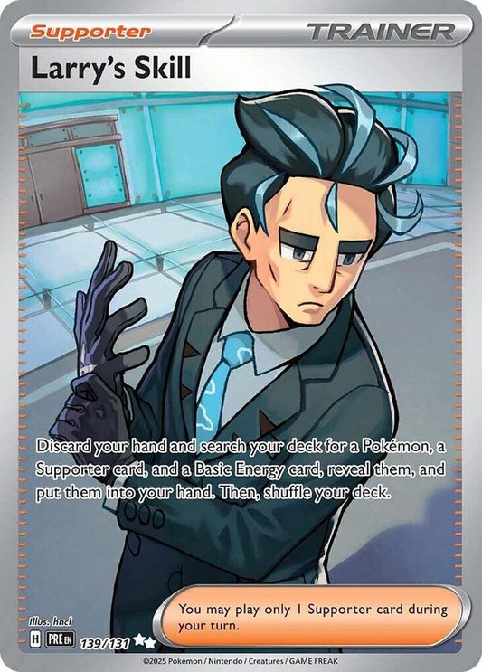 Larry's Skill - 139/131 - SV: Prismatic Evolutions - Ultra Rare - 139/131