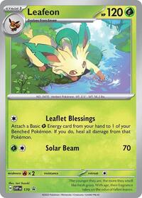 Leafeon - 170 (Cosmos Holo) - SV: Scarlet & Violet Promo Cards - Promo - 170