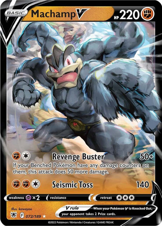 Machamp V - SWSH10: Astral Radiance - Ultra Rare - 072/189