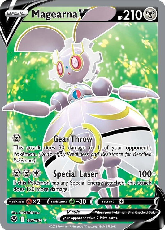 Magearna V (Full Art) - SWSH12: Silver Tempest - Ultra Rare - 182/195
