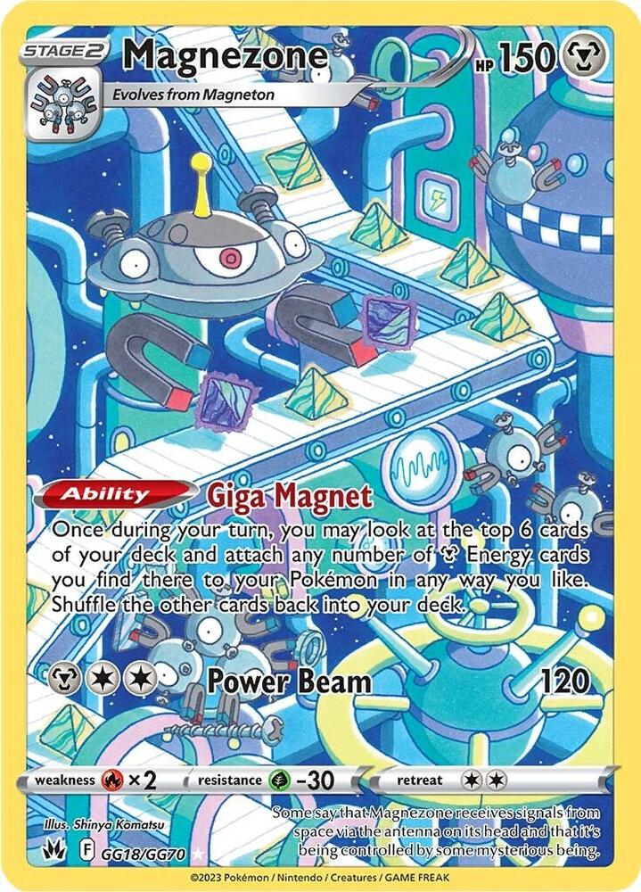 Magnezone - Crown Zenith: Galarian Gallery - Ultra Rare - GG18/GG70