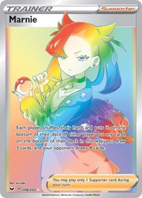Marnie (Secret) - SWSH01: Sword & Shield Base Set - Secret Rare - 208/202