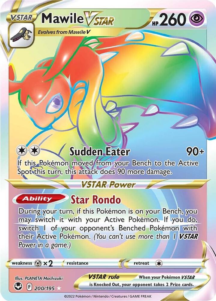 Mawile VSTAR (Secret) - SWSH12: Silver Tempest - Secret Rare - 200/195