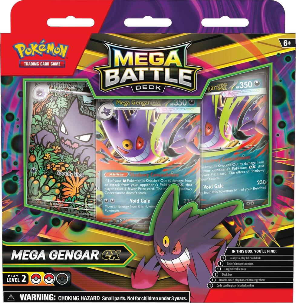 Mega Battle Deck (Mega Gengar ex) Español - Spanish