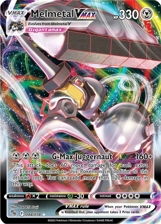 Melmetal VMAX - Pokemon GO - Ultra Rare - 048/078