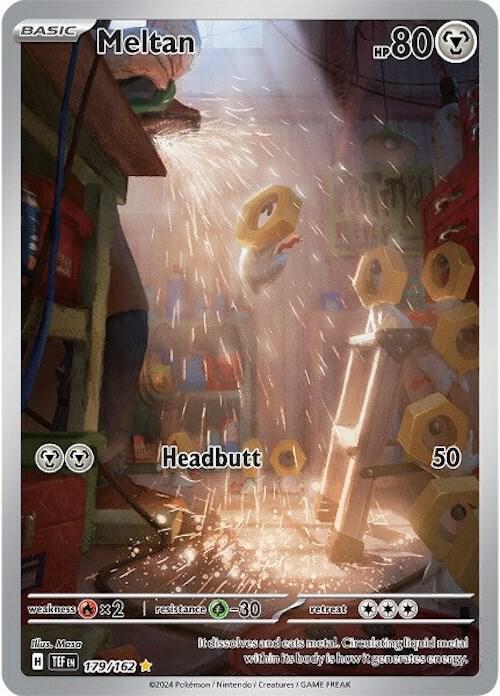 Meltan - 179/162 - SV05: Temporal Forces - Illustration Rare - 179/162