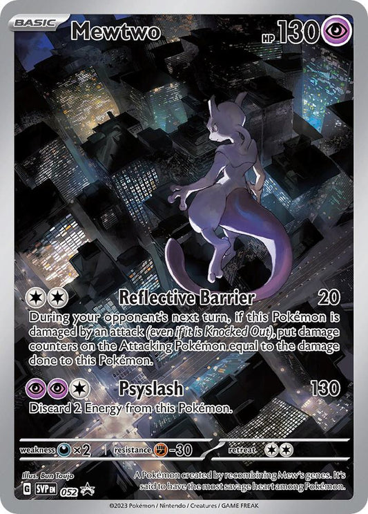 Mewtwo - 052 - SV: Scarlet & Violet Promo Cards - Promo - 052