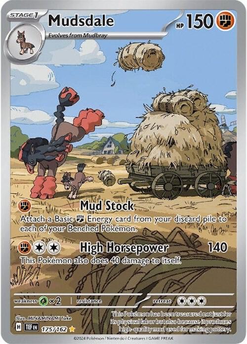 Mudsdale - 175/162 - SV05: Temporal Forces - Illustration Rare - 175/162