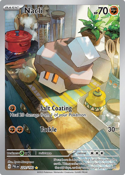 Nacli - 220/193 - SV02: Paldea Evolved - Illustration Rare - 220/193