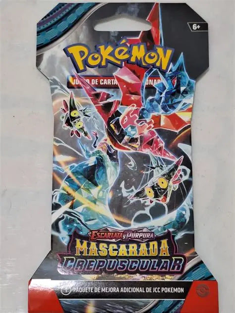 Sleeved Booster Pack Mascarada Crepuscular Español Spanish