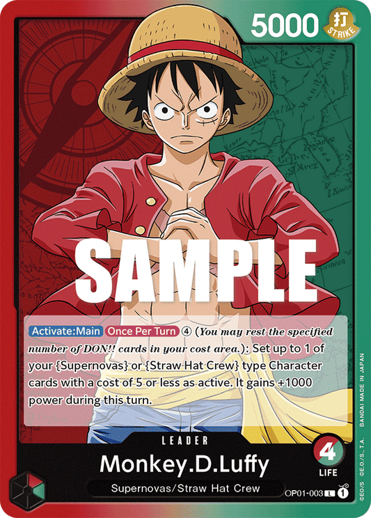Monkey.D.Luffy (003) - Romance Dawn - L - OP01-003