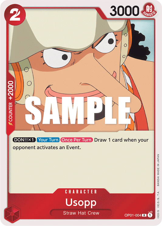 Usopp - Romance Dawn - R - OP01-004